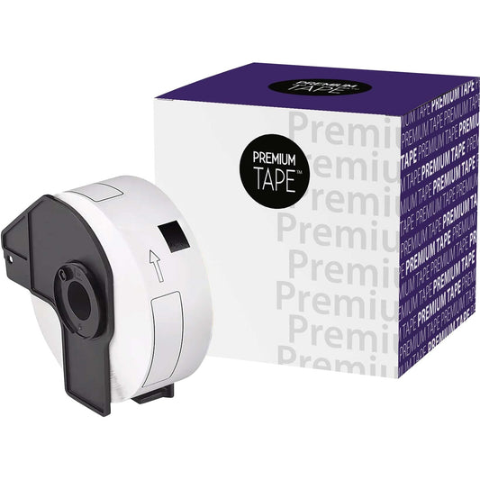 Premium Tape Die-Cut Standard Address Labels - Alternative for Brother DK-1201