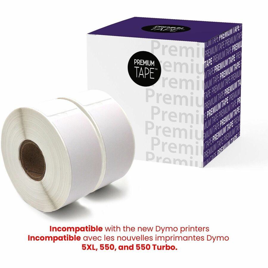 Premium Tape Address Labels - Alternative for Dymo 30252 - DY30252