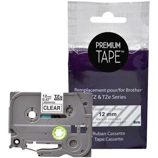 Premium Tape Label Tape - Alternative for Brother TZe-131