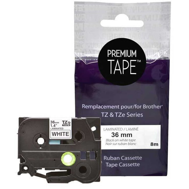 Premium Tape Label Tape - Alternative for Brother TZe-261