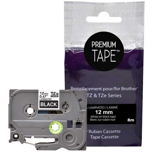 Premium Tape Label Tape - Alternative for Brother TZe-335