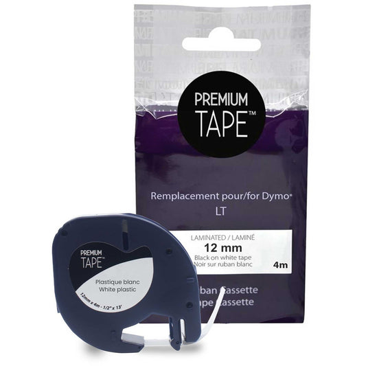 Premium Tape Label Tape - Alternative for Dymo A91331