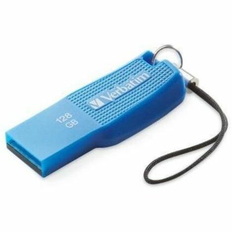 Verbatim 128GB Ergo USB 3.0 Flash Drive - Blue - 70880