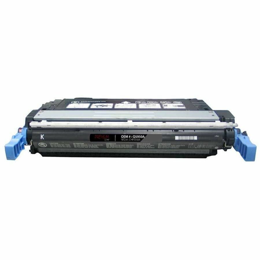 Premium Tone Toner Cartridge - Alternative for Hewlett Packard Q5950A / 643A - Black - CHP5950A