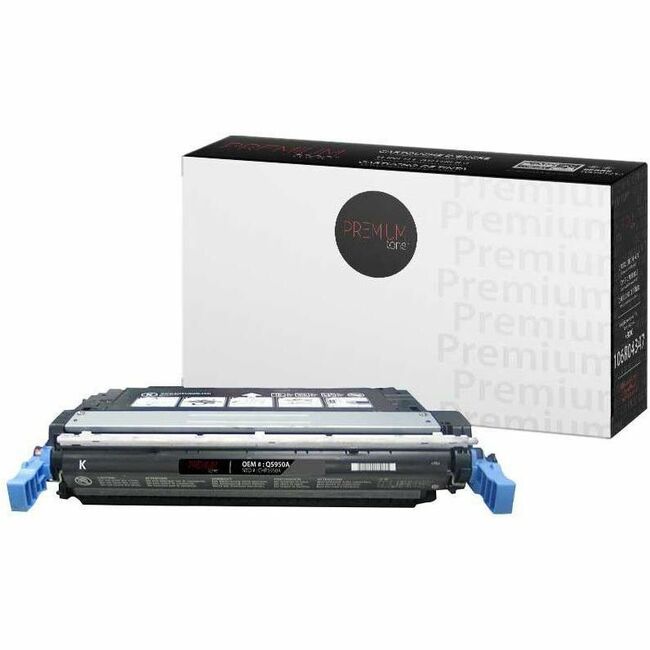 Premium Tone Toner Cartridge - Alternative for Hewlett Packard Q5950A / 643A - Black