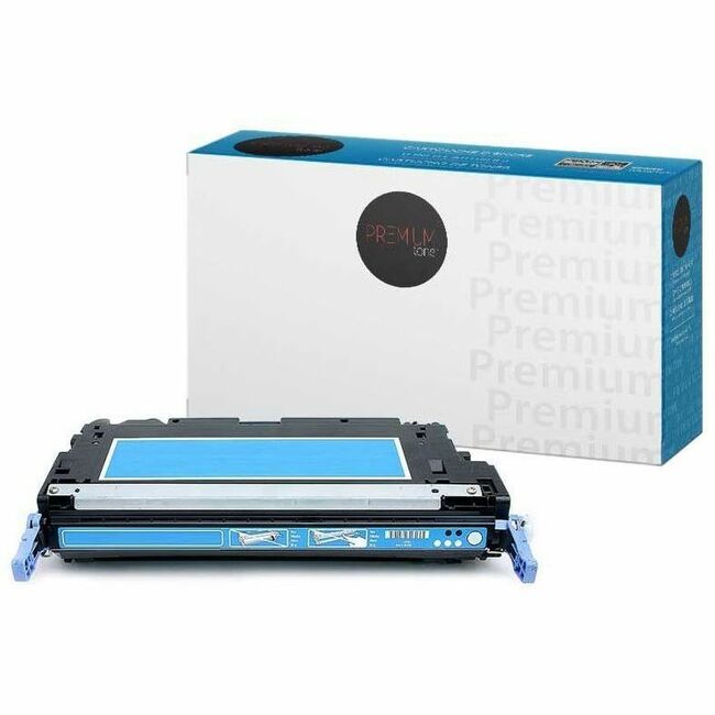 Premium Tone Toner Cartridge - Alternative for Hewlett Packard Q6471A / 502A - Cyan