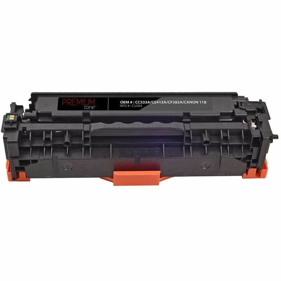 Premium Tone Toner Cartridge - Alternative for Canon 118 / 2660B001 / Hewlett Packard CC533A / CE413A / CF383A - Magenta - CU203