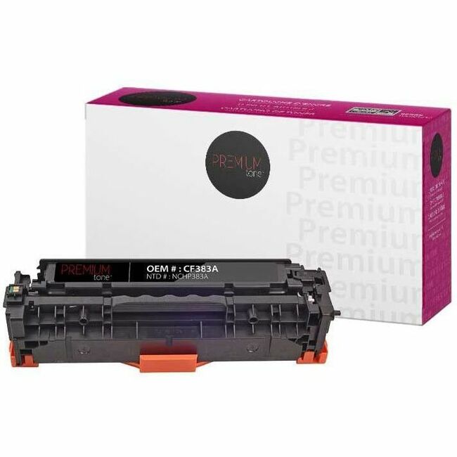 Premium Tone Toner Cartridge - Alternative for Hewlett Packard CF383A / 312A - Magenta