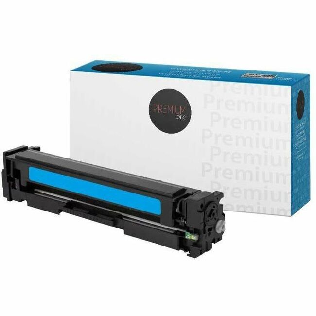 Premium Tone Toner Cartridge - Alternative for Hewlett Packard CF401X / 201X - Cyan