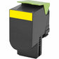 EcoTone Toner Cartridge - Remanufactured for Lexmark 70C1HY0 / 701HY - Yellow - RLEX-701HY