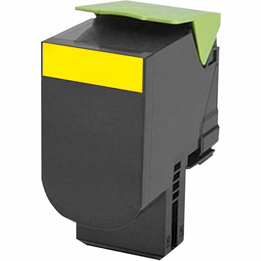 EcoTone Toner Cartridge - Remanufactured for Lexmark 70C1HY0 / 701HY - Yellow - RLEX-701HY