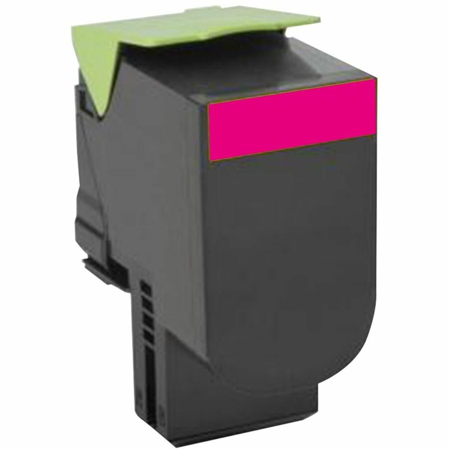 EcoTone Toner Cartridge - Remanufactured for Lexmark 801HM / 80C1HM0 - Magenta - RLEX-801HM