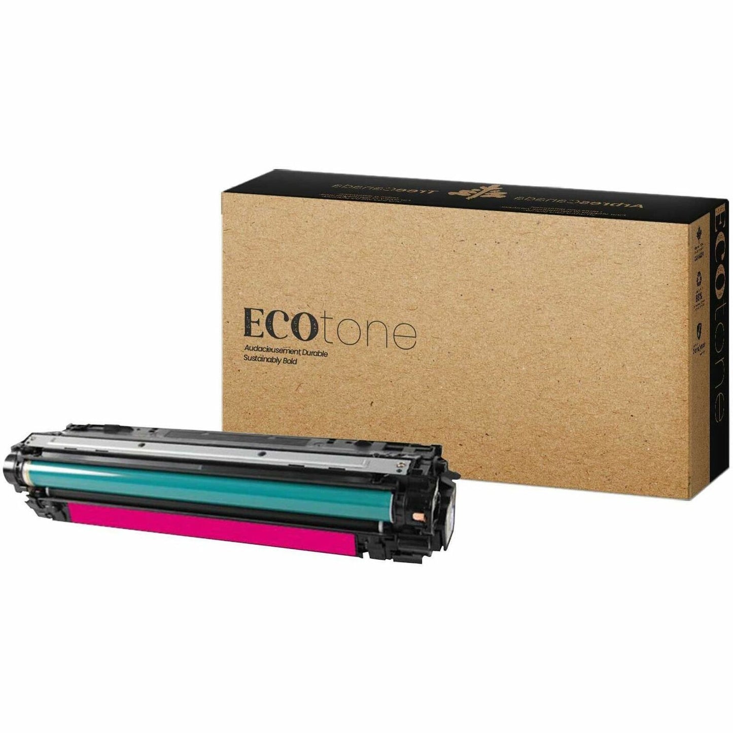 EcoTone Toner Cartridge - Remanufactured for Hewlett Packard CE743A / 307A - Magenta