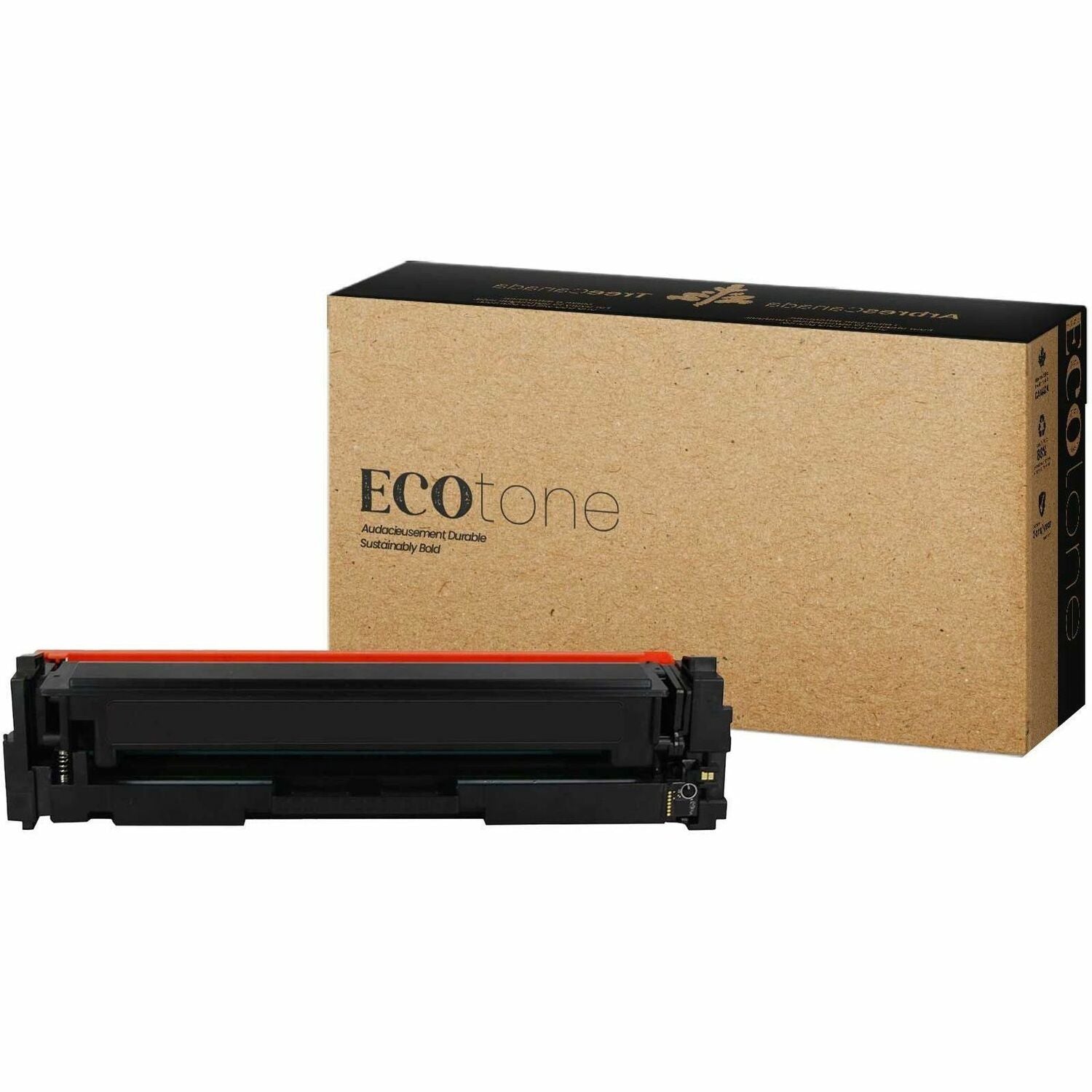 EcoTone Toner Cartridge - Remanufactured for Hewlett Packard CF412X - Yellow