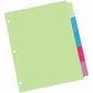 Avery&reg; Big Tab&trade; Write & Erase Dividers 5 tabs, 1 set - 23180