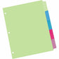 Avery&reg; Big Tab™ Write & Erase Dividers 5 tabs, 1 set - 23180