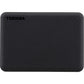 Toshiba Canvio Advance HDTCA20XK3AA 2 TB Portable Hard Drive - External - Black - HDTCA20XK3AA