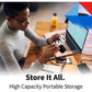 Toshiba Canvio Advance HDTCA20XK3AA 2 TB Portable Hard Drive - External - Black - HDTCA20XK3AA