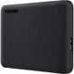 Toshiba Canvio Advance HDTCA20XK3AA 2 TB Portable Hard Drive - External - Black - HDTCA20XK3AA