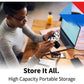 Toshiba Canvio Advance HDTCA20XK3AA 2 TB Portable Hard Drive - External - Black - HDTCA20XK3AA