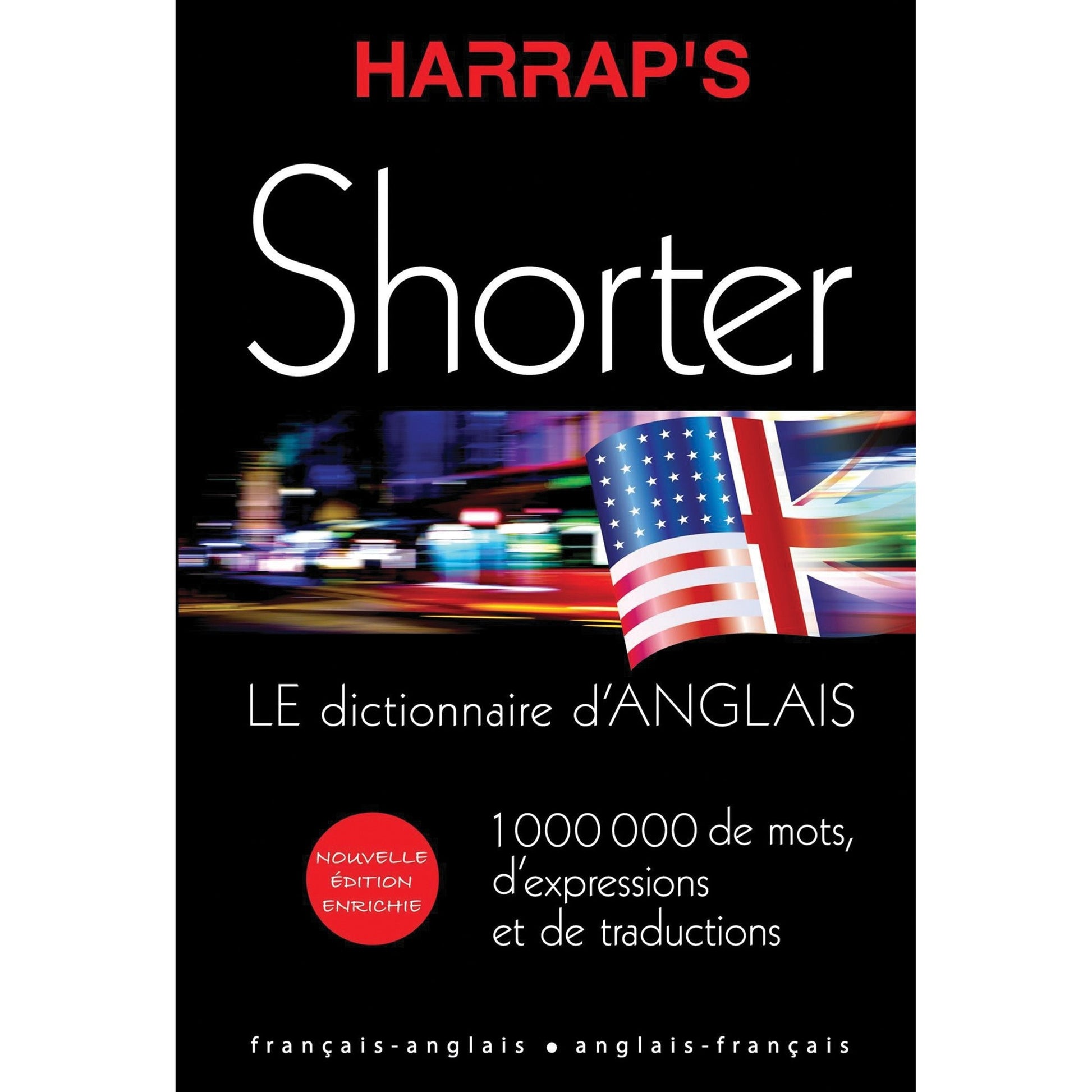 Harrap's Shorter Bilingual Dictionary 2021 Editions Printed Book