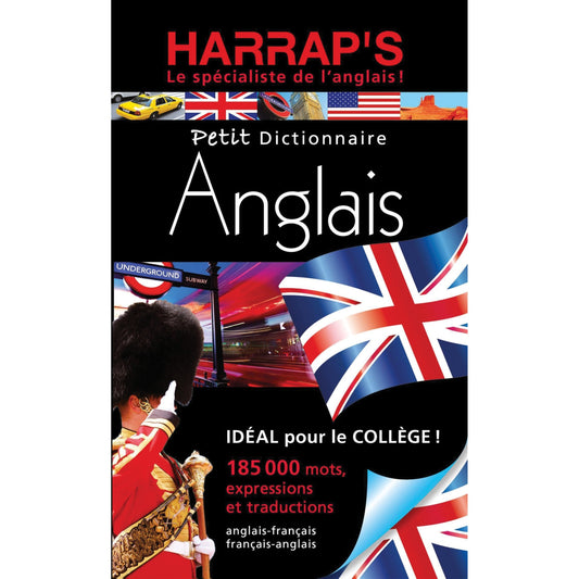 Harrap's Petit Dictionnaire Bilingual Dictionary 2021 Editions Printed Book