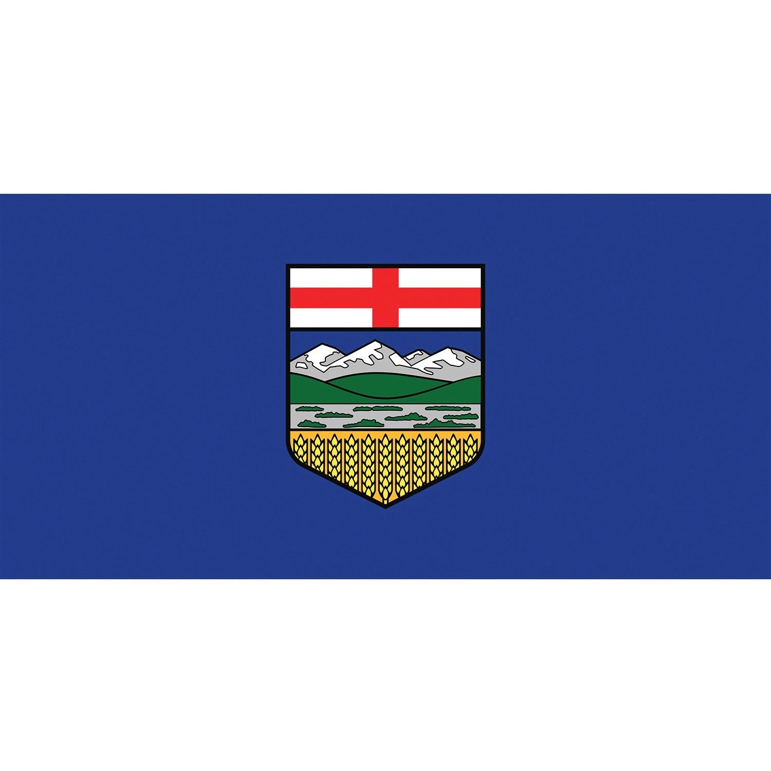 L'&eacute;tendard Provincial Flag Alberta