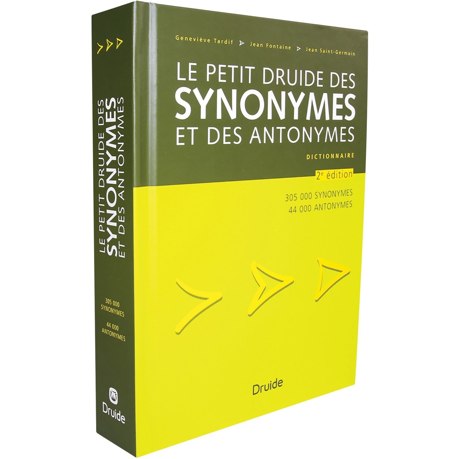 Antidote Le Petit Druide des synonymes et des antonymes Printed Book by Druide