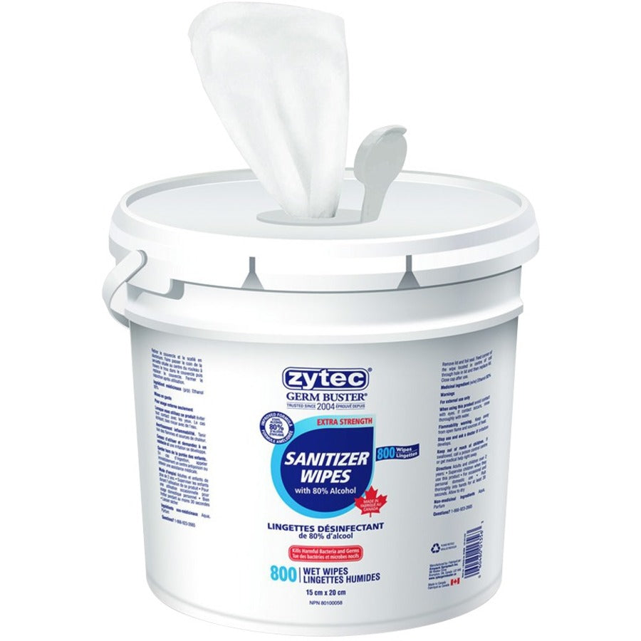 Zytec Germ Buster Sanitizer Wipes