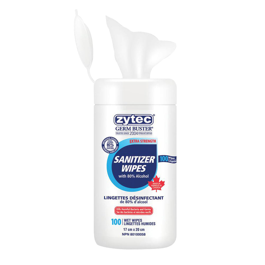 Zytec Germ Buster Sanitizer Wipes