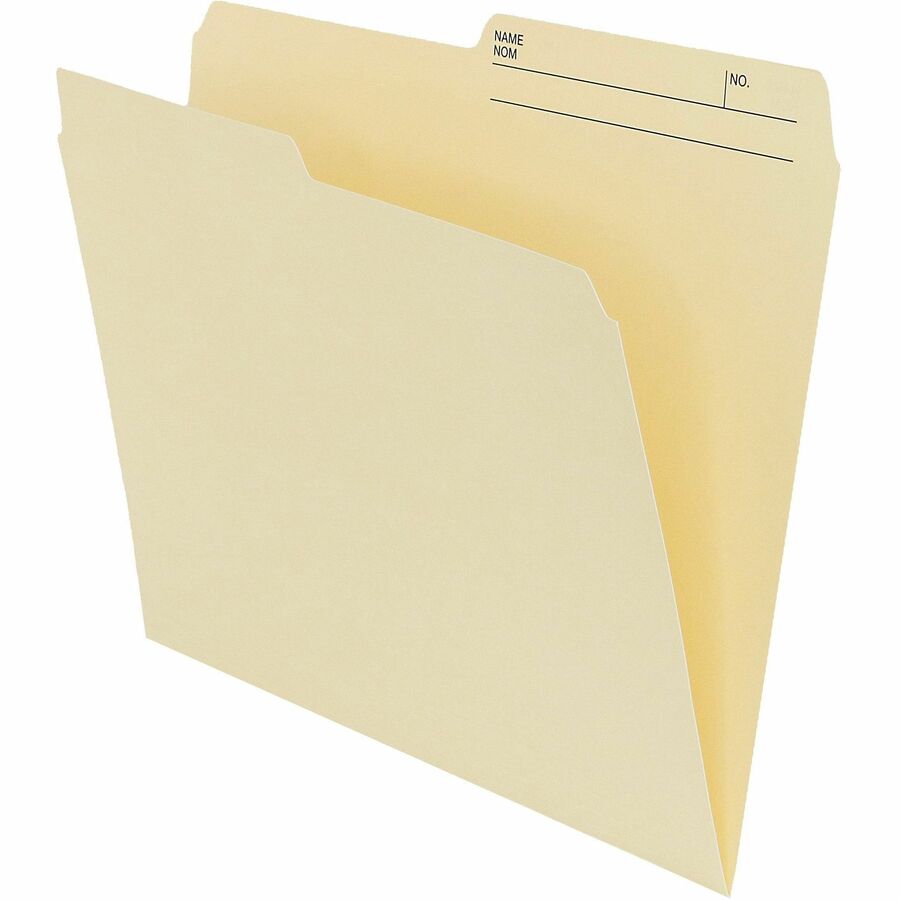Offix 1/2 Tab Cut Letter Top Tab File Folder - 78001