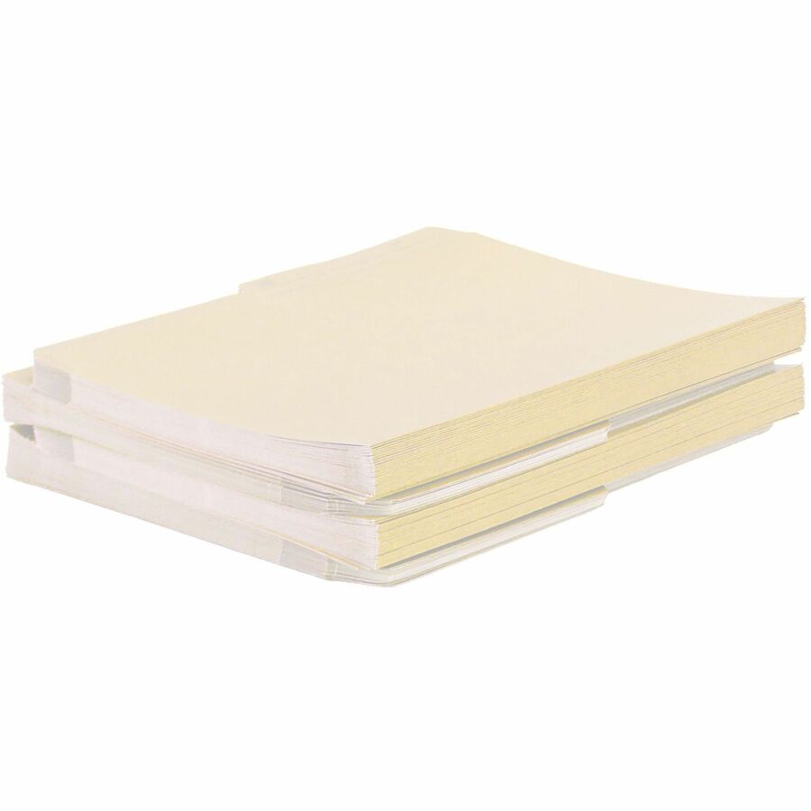 Offix 1/2 Tab Cut Letter Top Tab File Folder - 78001