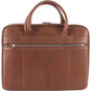 bugatti Sartoria Carrying Case (Briefcase) for 14" Tablet, Notebook - Cognac - EXB536-COGNAC