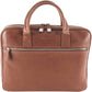 bugatti Sartoria Carrying Case (Briefcase) for 14" Tablet, Notebook - Cognac