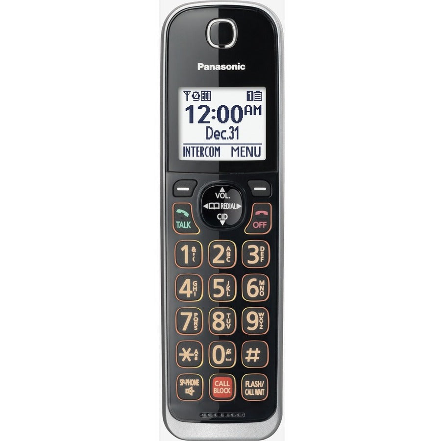 Panasonic KX-TGF870 DECT 6.0 Corded/Cordless Phone - Black – LDFC