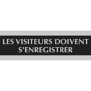 Information Sign - French Lettering