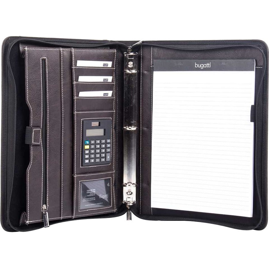 bugatti Ring Binder - 1.5" With Tablet Section - Brown - RGB1109-BRW
