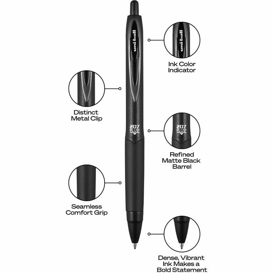 uniball&trade; 207 Plus+ / 307 Gel Pen Refill - 70161