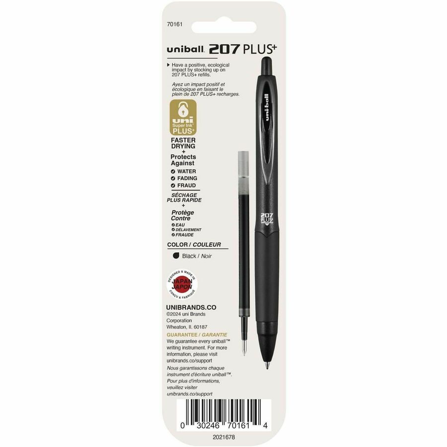 uniball 207 Plus+ / 307 Gel Pen Refill - 70161