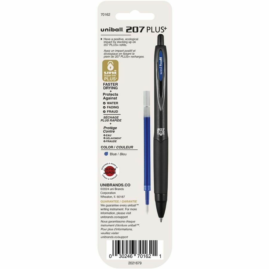 uniball 207 Plus+ / 307 Gel Pen Refill - 70162