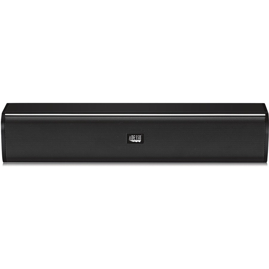 Adesso Xtream S5 2.0 Portable Sound Bar Speaker - 10 W RMS - Black - XTREAM S5