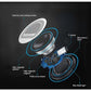 Adesso Xtream S6 2.0 Portable Bluetooth Sound Bar Speaker - 20 W RMS - Black - XTREAM S6