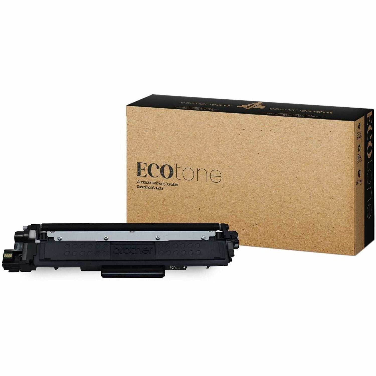 Ecotone Toner Cartridge - Remanufactured for Brother TN227BK - Black