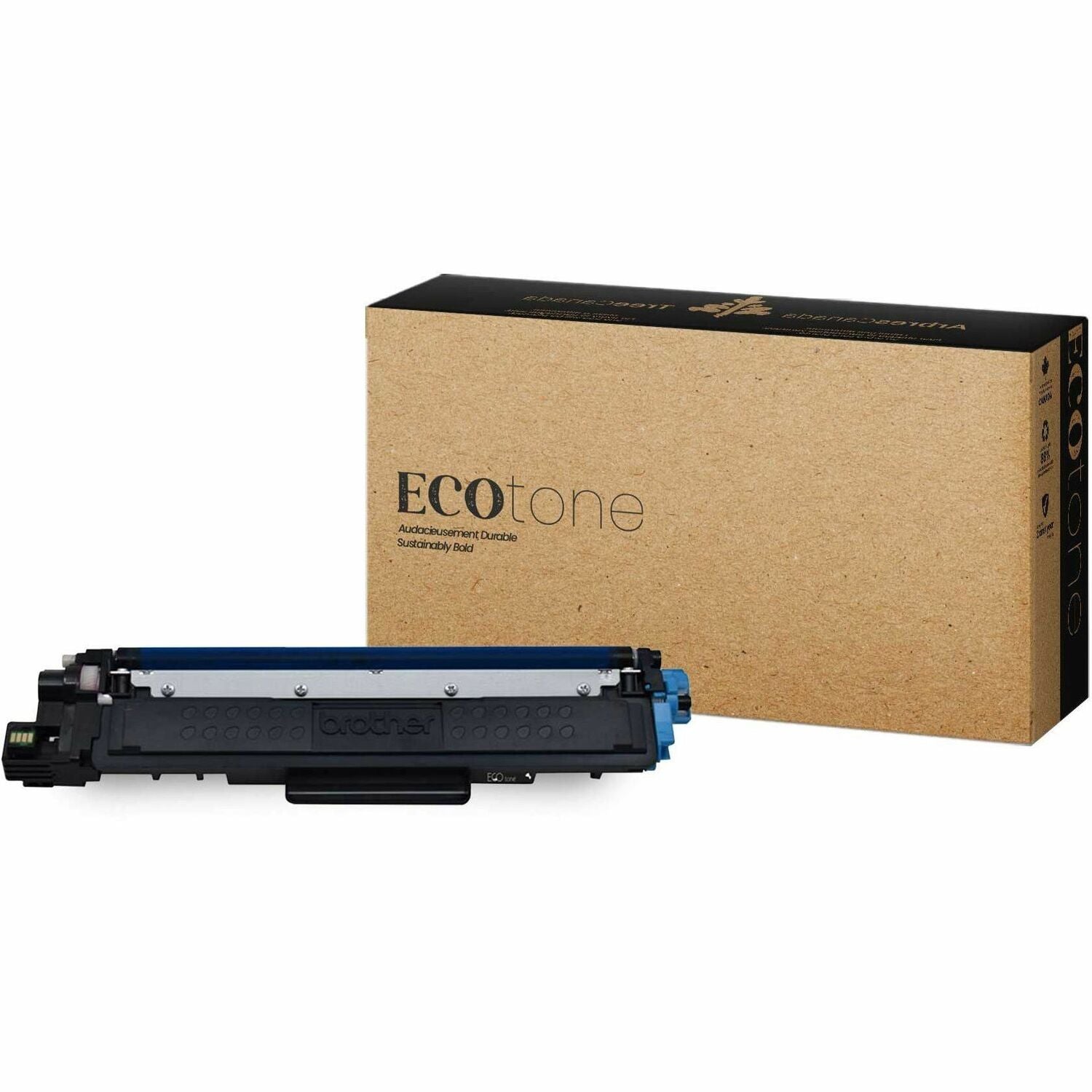 EcoTone Toner Cartridge - Remanufactured for Brother TN227C - Cyan