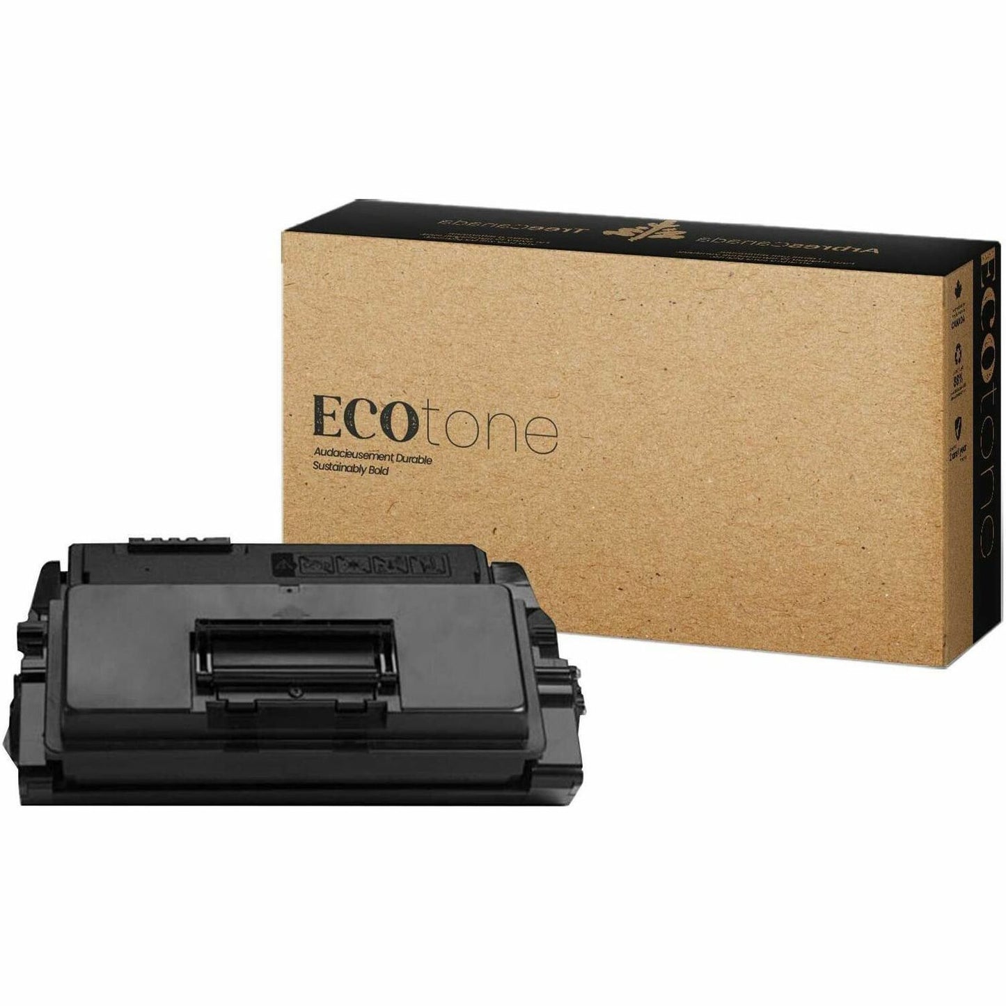EcoTone Toner Cartridge - Remanufactured for Xerox 106R01371 - Black