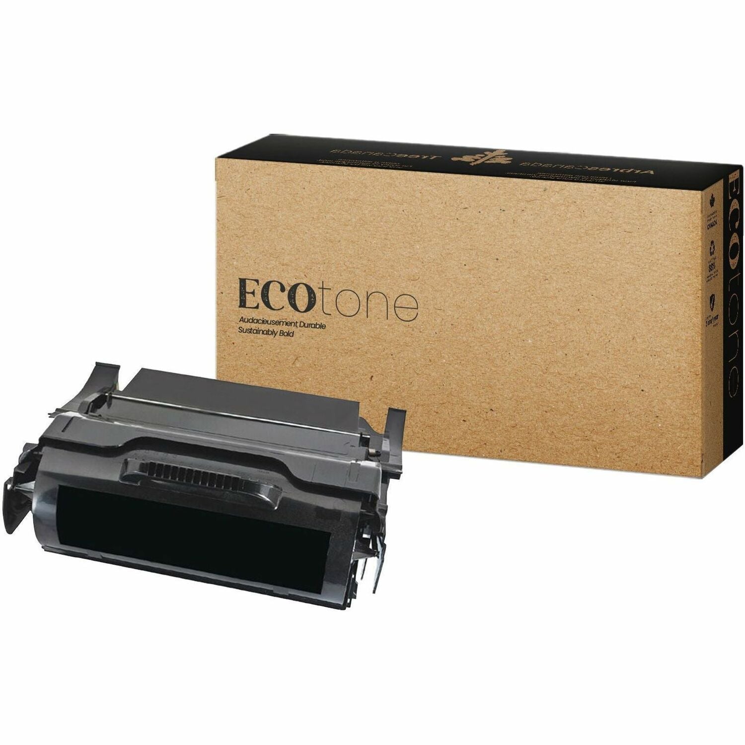 EcoTone Toner Cartridge - Remanufactured for Lexmark T650H84G - Black