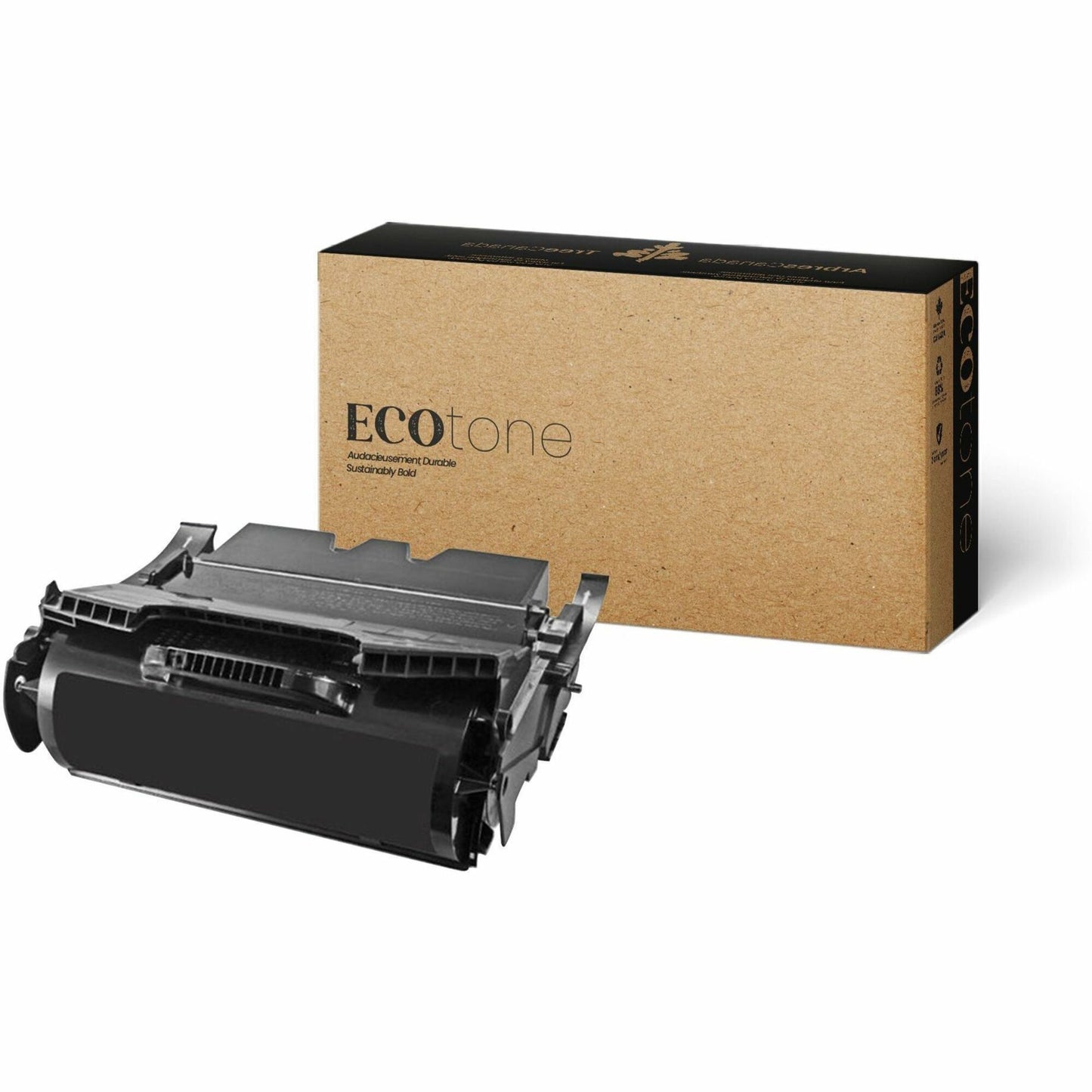 EcoTone Toner Cartridge - Remanufactured for Dell 341-2916 / 341-2939 / IBM 75P6961 / Lexmark 64015HA / 64035HA / X644H11A - Black