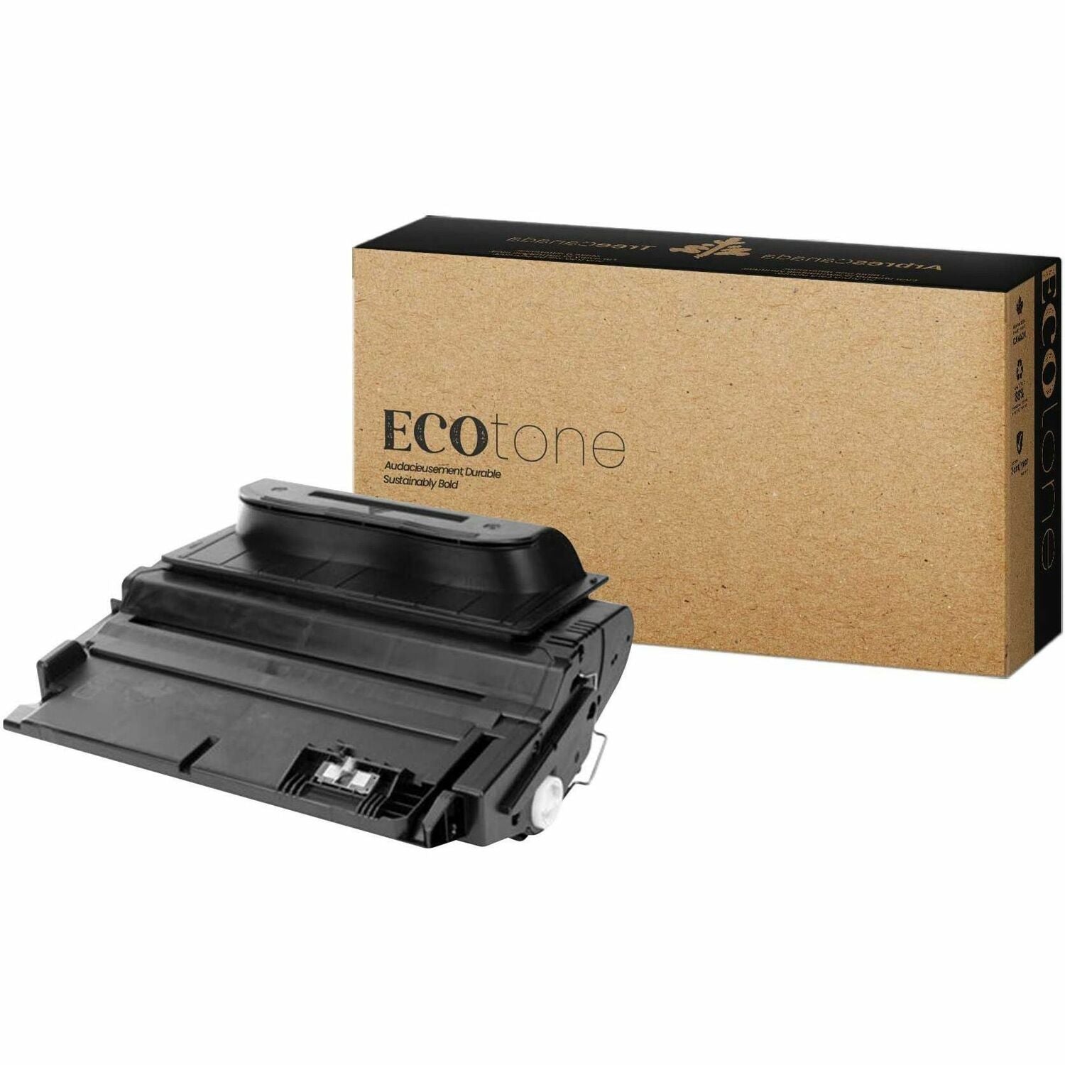 EcoTone Toner Cartridge - Remanufactured for Hewlett Packard Q5942X / 42X - Black