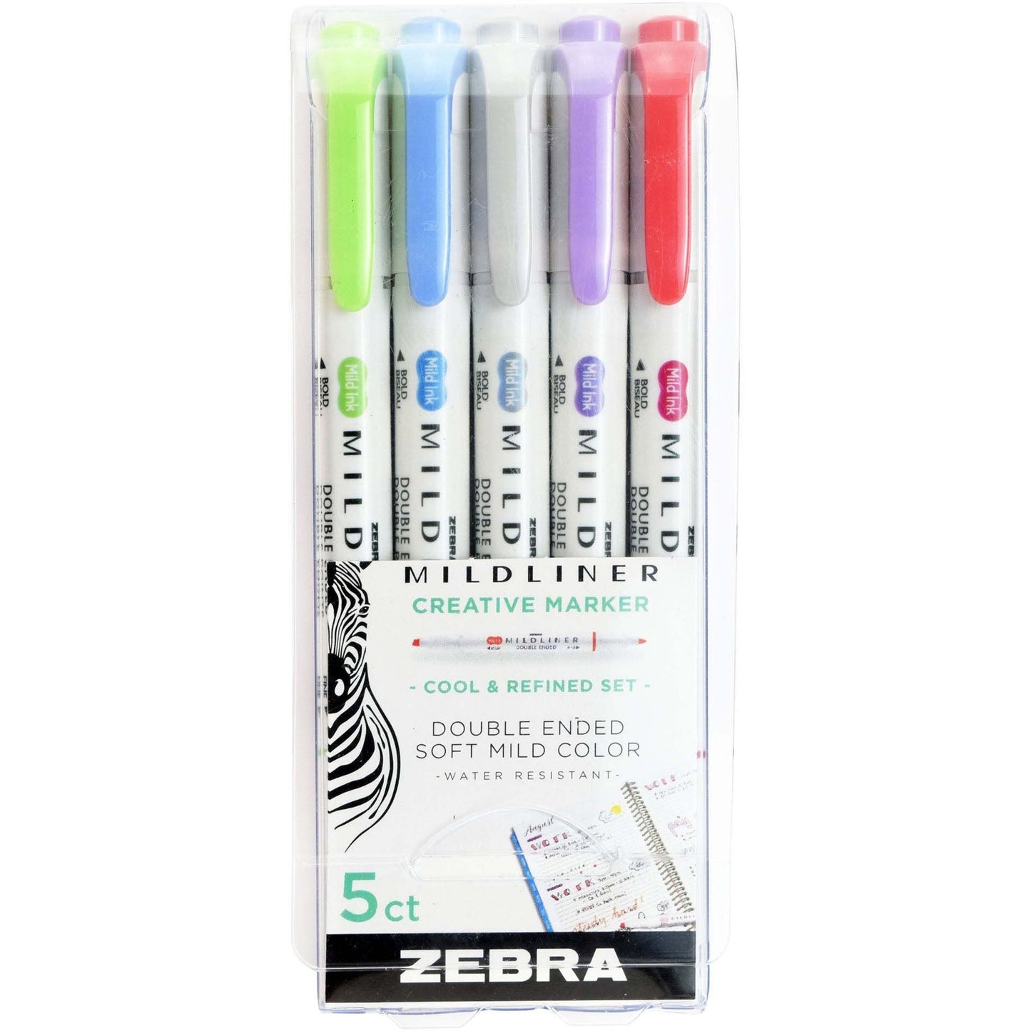 Zebra Mildliner Double Ended Highlighters