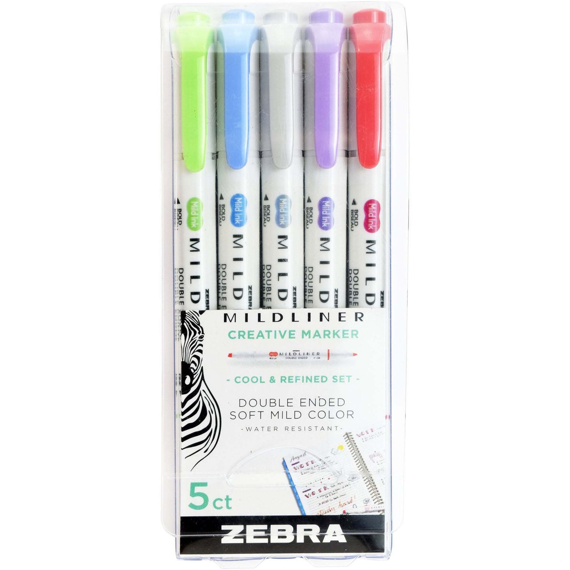 Zebra Mildliner Double Ended Highlighters